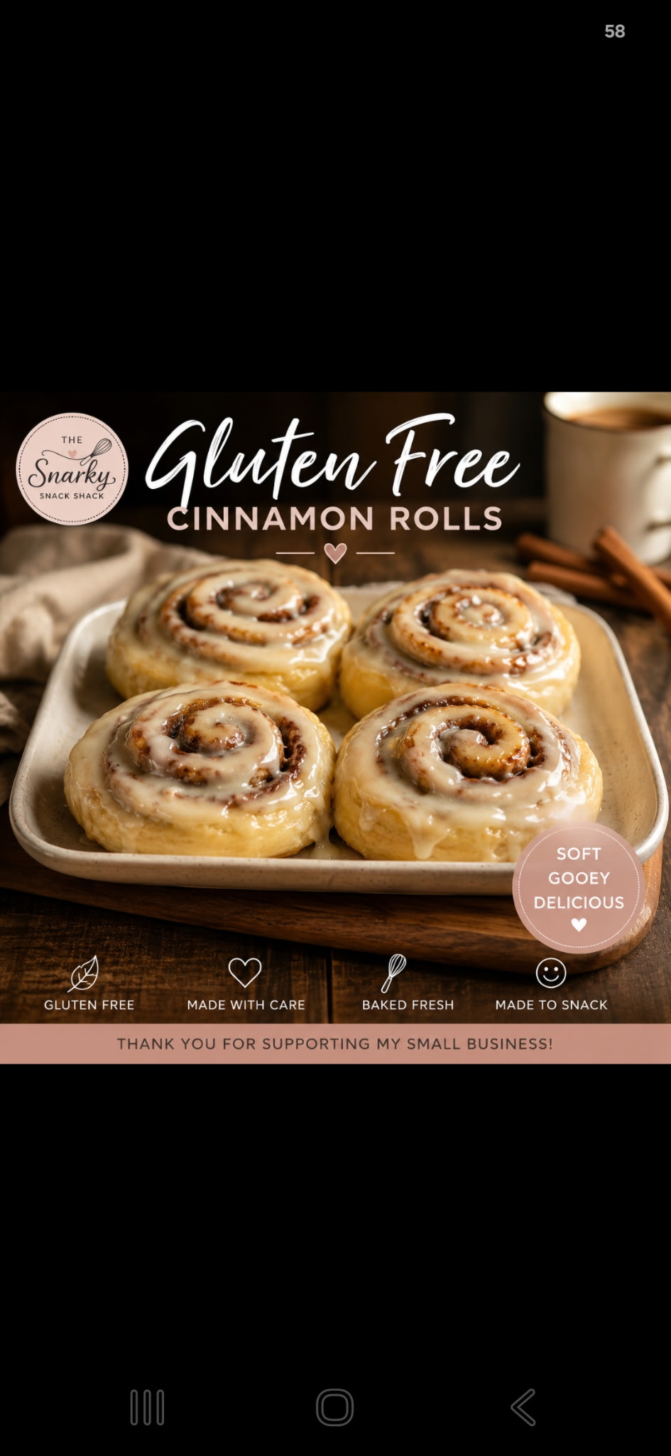 Gourmet Cinnamon Rolls