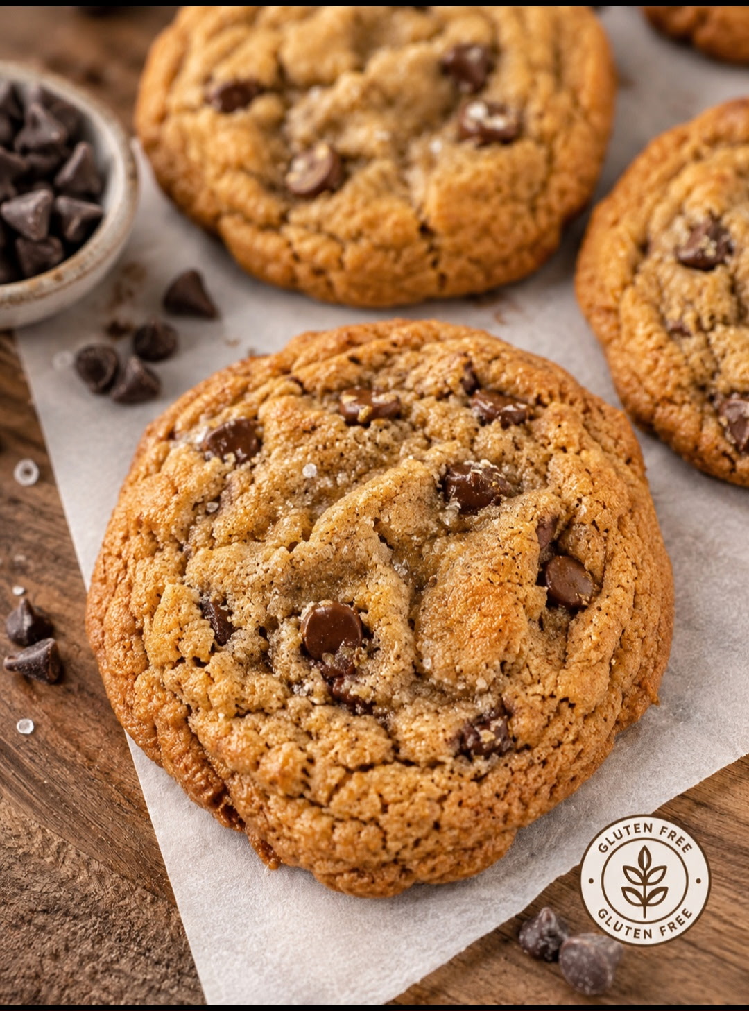 Gourmet Gluten-Free Chocolate Chip Cookies